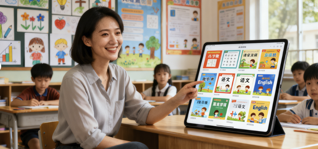 教育机构AI批量创作案例